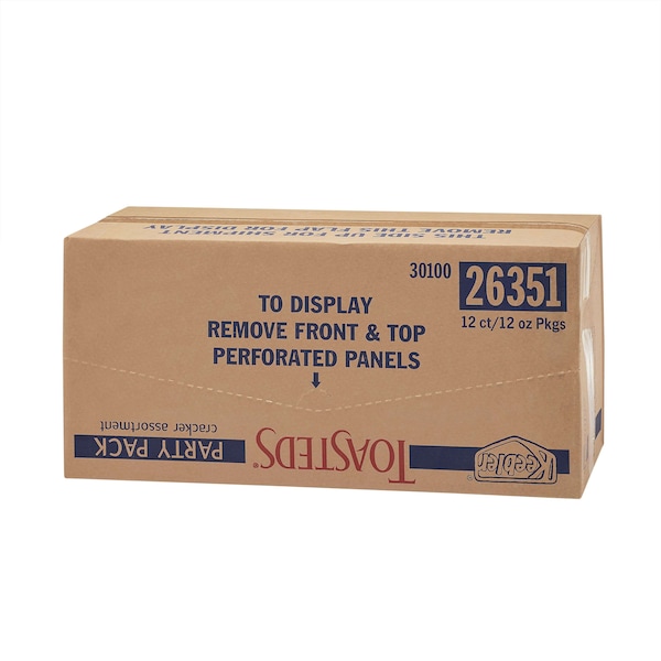 Keebler Keebler Party Pack Toasted Medley Crackers 12 oz. Pack, PK12 3010026351 - main